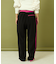 サイドファスナー フリース パンツ