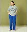 サイドファスナー フリース パンツ