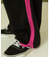サイドファスナー フリース パンツ