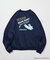 Thunder Bunny / サンダーバニー / 別注 ビッグシルエット バックプリント クルーネックスウェット / SKY 【限定展開】
