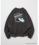 Thunder Bunny / サンダーバニー / 別注 ビッグシルエット バックプリント クルーネックスウェット / SKY 【限定展開】