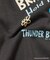 Thunder Bunny / サンダーバニー / 別注 ビッグシルエット バックプリント クルーネックスウェット / SKY 【限定展開】