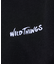 WILD THINGS×FREAK'S STORE/ワイルドシングス 別注 ビッグシルエット マルチプリントデザイン クルーネックスウェット 【限定展開】