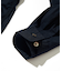 Magazine Pocket Broadcloth Open Collar Shirt