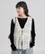 2WAY フェザーフリンジベスト