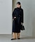 ＜低身長サイズあり＞2WAY ウール ハイネック ロングコート