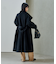 ＜低身長サイズあり＞2WAY ウール ハイネック ロングコート