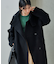 ＜低身長サイズあり＞2WAY ウール ハイネック ロングコート