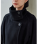 ＜低身長サイズあり＞2WAY ウール ハイネック ロングコート