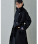 ＜低身長サイズあり＞2WAY ウール ハイネック ロングコート