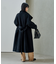 ＜低身長サイズあり＞2WAY ウール ハイネック ロングコート