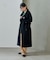 ＜低身長サイズあり＞2WAY ウール ハイネック ロングコート