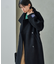 ＜低身長サイズあり＞2WAY ウール ハイネック ロングコート