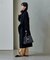 ＜低身長サイズあり＞2WAY ウール ハイネック ロングコート