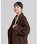 ＜低身長サイズあり＞2WAY ウール ハイネック ロングコート
