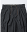 Washed 100% Wool  ワイドシルエット スラックスパンツ