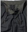 Washed 100% Wool  ワイドシルエット スラックスパンツ