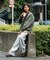 ボンディング カーブシルエット  ワイドスウェットパンツ