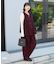 コーデュロイ タックパンツ＜セットアップ対応＞