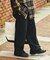 ワイドシルエット ダブルニー スウェットパンツ