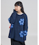 花柄ジャガード ニットプルオーバー