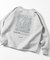 Kurt Wu × FREAK'S STORE バックプリント クルーネック スウェット