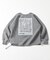 Kurt Wu × FREAK'S STORE バックプリント クルーネック スウェット