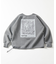 Kurt Wu × FREAK'S STORE バックプリント クルーネック スウェット