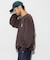 Coleman×Chocomoo×FREAK'S STORE 別注 4コマ ドローコード クルーネック スウェット