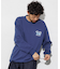 Coleman×Chocomoo×FREAK'S STORE 別注 outdoor expo ドローコード クルーネック スウェット