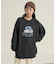 STARWARS/スターウォーズ ヴィンテージライク R2-D2 クルーネックスウェット/フロッキープリント リラックスフィット