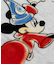 DISNEY/ディズニー/『ファンタジア』/魔法/ミッキーマウス/フロッキープリント クルーネックスウェット リラックスフィット