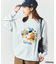 DISNEY/ディズニー/『ファンタジア』/ブルーム/ミッキーマウス/フロッキープリント クルーネックスウェット リラックスフィット