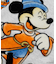 DISNEY/ディズニー/『ファンタジア』/ブルーム/ミッキーマウス/フロッキープリント クルーネックスウェット リラックスフィット