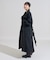 ウーリー ハイネックロングコート