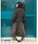 ウーリー ハイネックロングコート