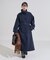ウーリー ハイネックロングコート