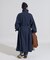 ウーリー ハイネックロングコート