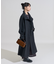 ウーリー ハイネックロングコート