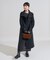 ウーリー ハイネックロングコート