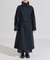 ウーリー ハイネックロングコート