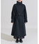 ウーリー ハイネックロングコート