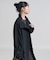 ウーリー ハイネックロングコート