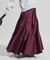 タフタ プリーツティアードスカート