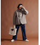 フラットコーデュロイ イージーパンツ