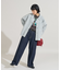 ＜マシーンウォッシャブル＞ スウェットライクニットジャケット＜セットアップ対応＞