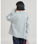 ＜マシーンウォッシャブル＞ スウェットライクニットジャケット＜セットアップ対応＞