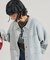＜マシーンウォッシャブル＞ スウェットライクニットジャケット＜セットアップ対応＞
