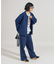 ＜マシーンウォッシャブル＞ スウェットライクニットジャケット＜セットアップ対応＞