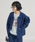 ＜マシーンウォッシャブル＞ スウェットライクニットジャケット＜セットアップ対応＞